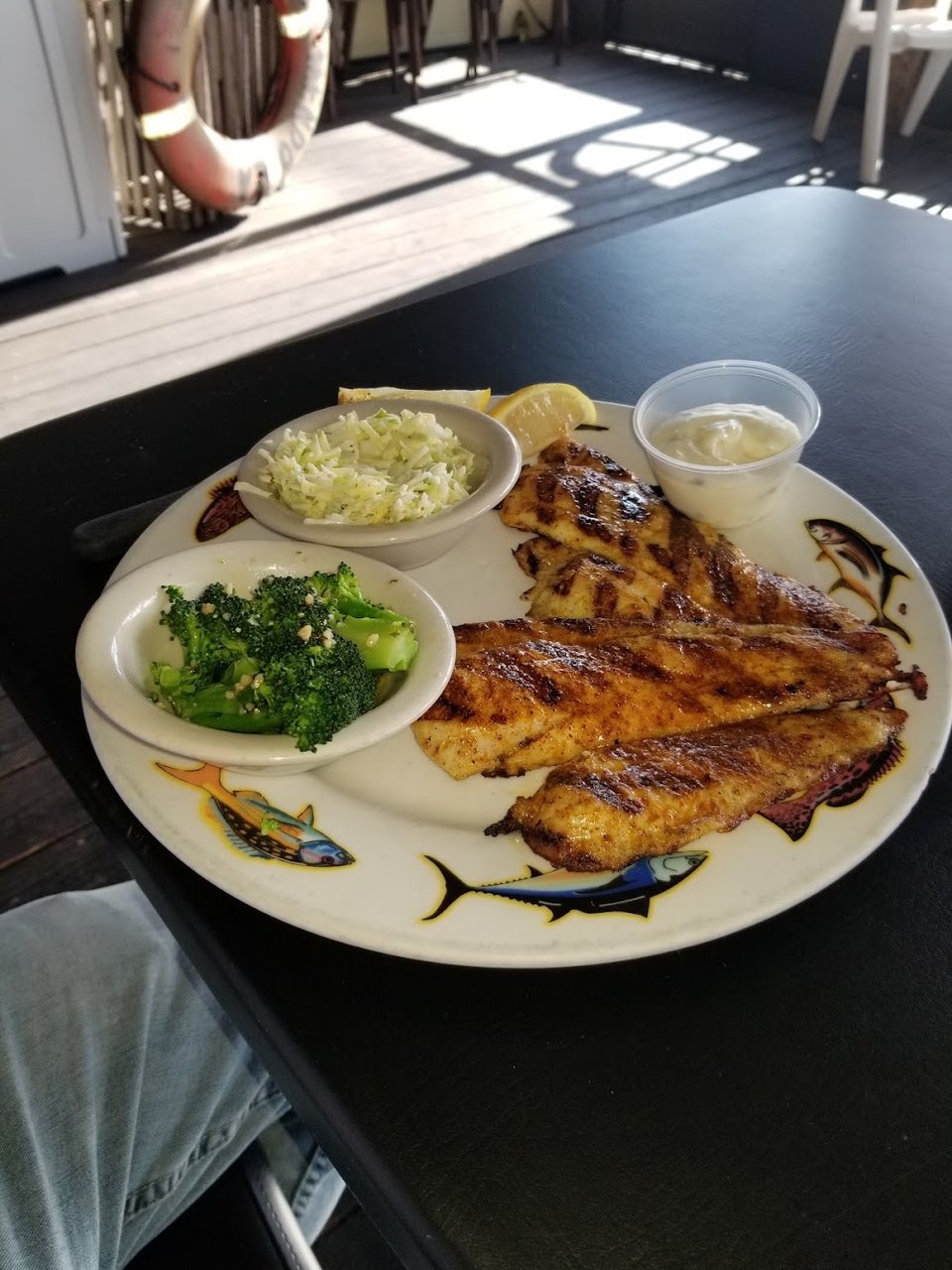 Grilled Flounder